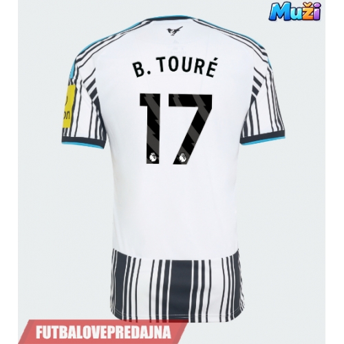 Lacne Muži Futbalové dres Newcastle United Bazoumana Toure #17 2026-27 Krátky Rukáv - Domáci